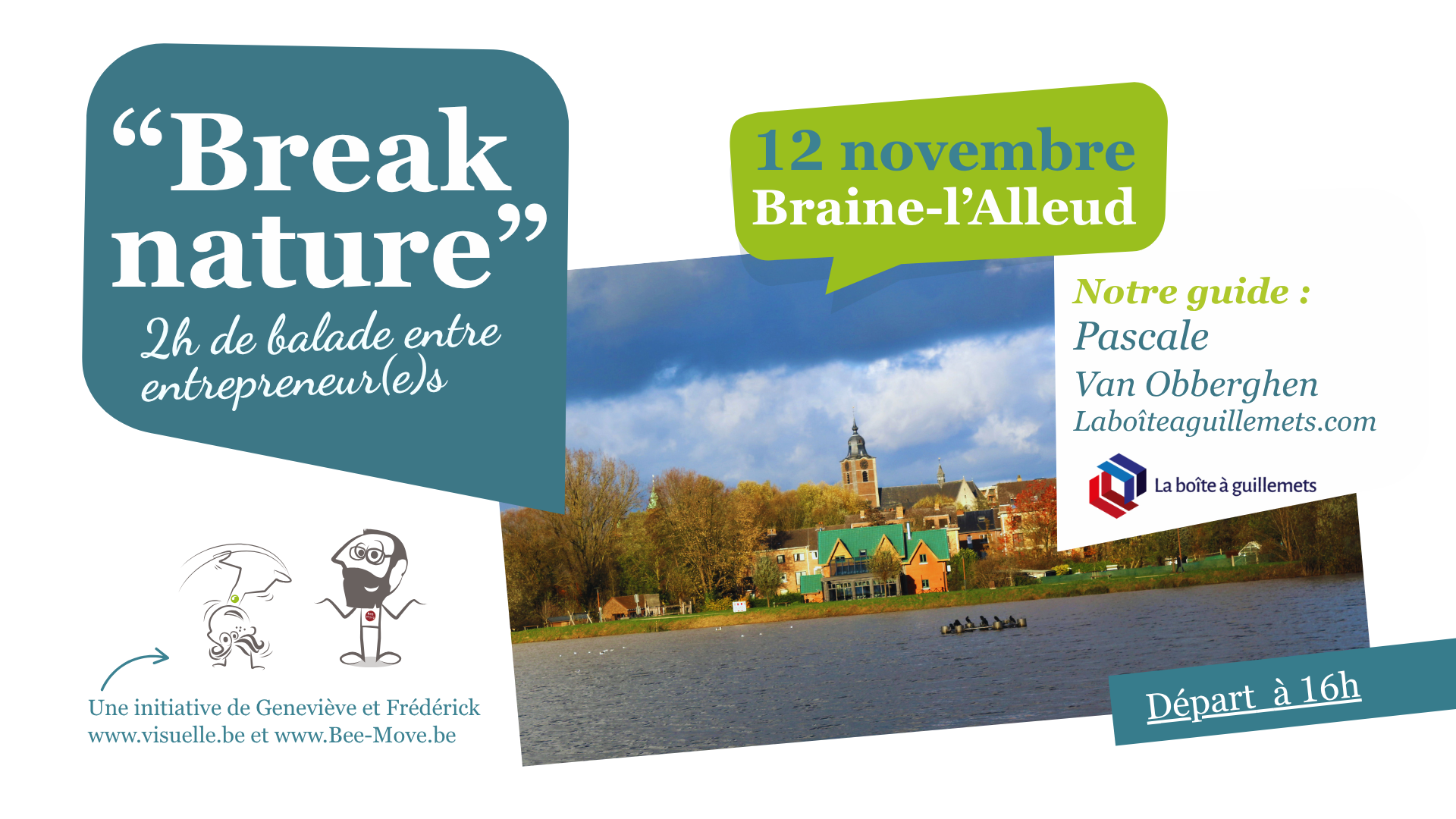 Le Break nature, 2h de balade entre entrepreneurs