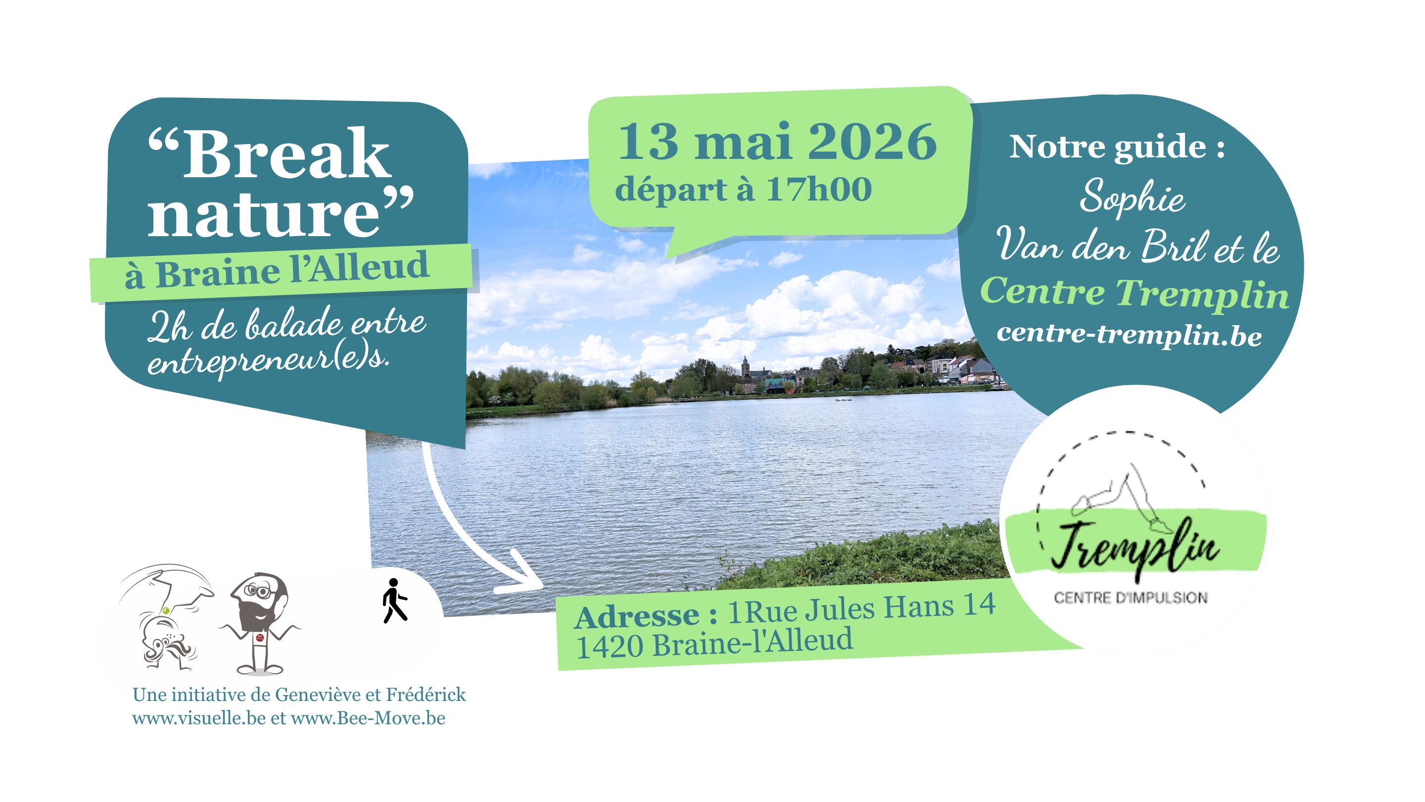 Break nature : 2h de balade entre entrepreneur.e.s