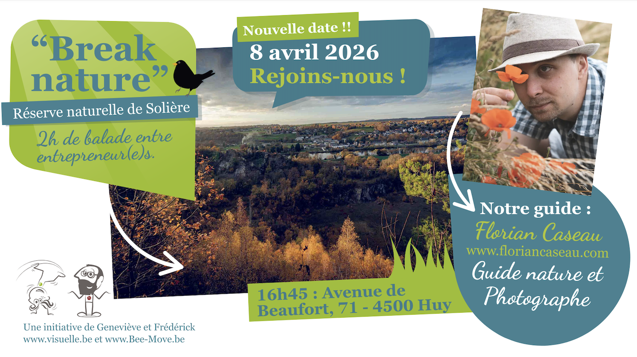 Break nature : 2h de balade entre entrepreneurs