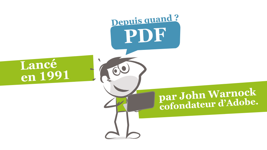 Depuis quand le PDF existe ?