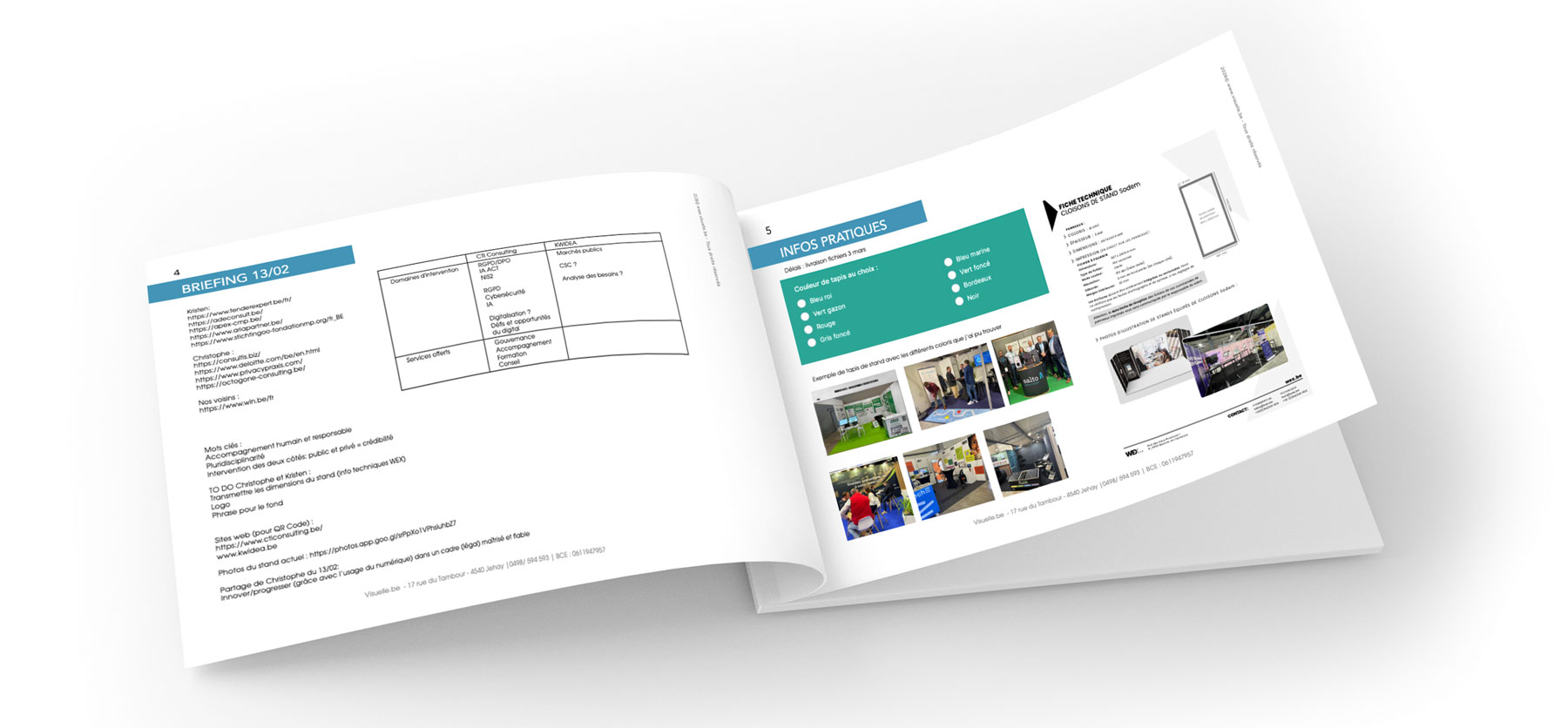 Briefing et Infos pratiques